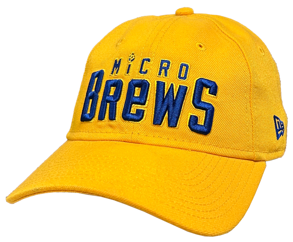 Carolina Mudcats Yellow Micro Brews 920 Script Hat – Carolina Mudcats  Official Store