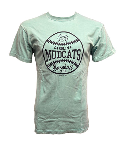 Carolina Mudcats Barbados Blue Tee