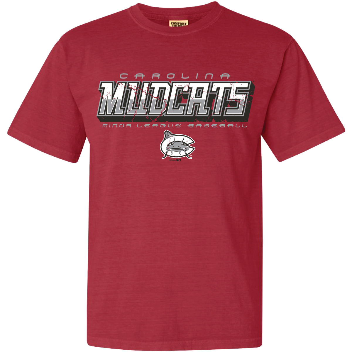 Carolina Mudcats Crimson Now Comfort Color Tee – Carolina Mudcats ...