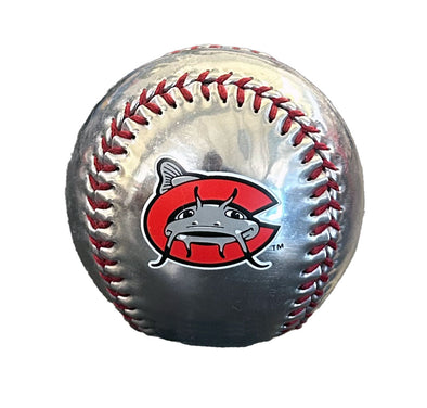 Carolina Mudcats Foil Baseball