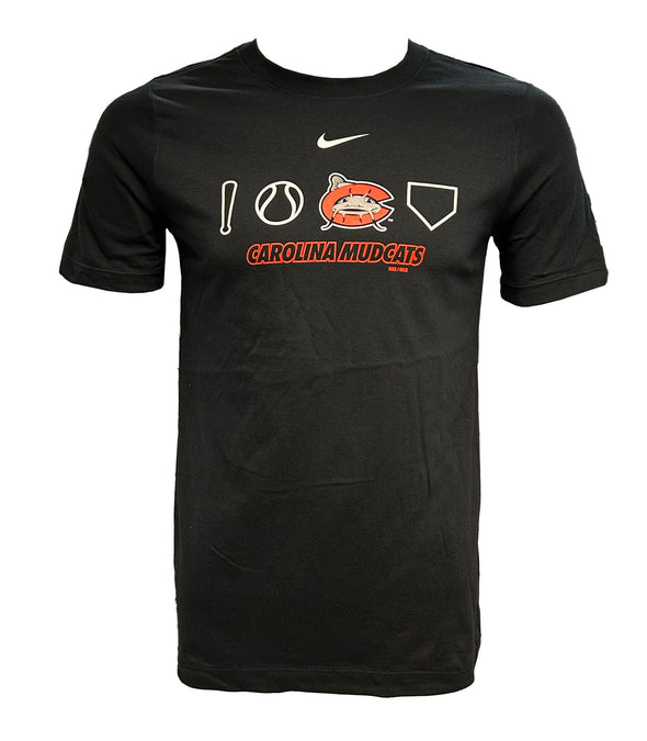 Carolina Mudcats Youth Nike Love Mudcats Tee