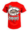 Carolina Mudcats Adult Red C Logo Tee