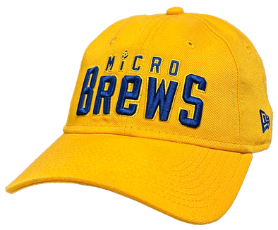 Carolina Mudcats Yellow Micro Brews 920 Script Hat