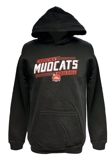 Carolina Mudcats Black Youth Hood