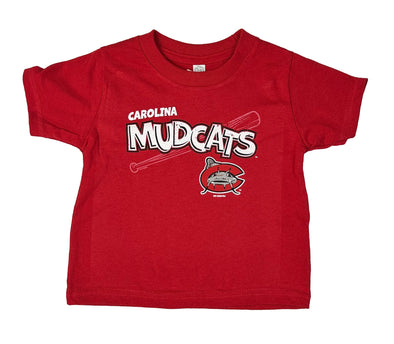 Carolina Mudcats Red Toddler Tippo Tee