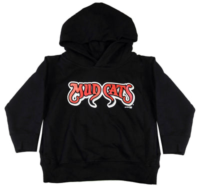 Carolina Mudcats Black Toddler Hooded Sweatshirt