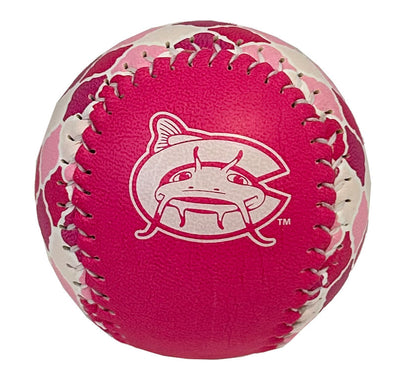 Carolina Mudcats Pink Digital Baseball