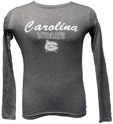 Carolina Mudcats Women's Oxford Russell Long Sleeve Tee