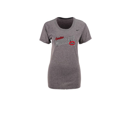 Carolina Mudcats Womens Nike Heather Angle Legends Tee